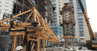 Демонтаж башенного крана в Лысьве - услуги по демонтажу от Сварной-Лсь от 1530 руб.