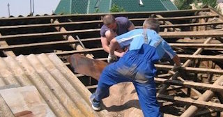 Демонтаж крыши в Лысьве - стоимость работ от 714 рублей за м2